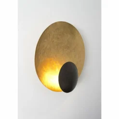 Lampes Dorées-Luminaires Holländer Applique murale Holländer EVENTO GRANDE LED Brun, Or, Noir, 3 lumières