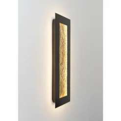 Lampes Dorées-Luminaires Holländer Applique murale Holländer DUPLICATO LED Brun, Or, Noir, 1 lumière