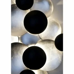 Luminaires Holländer Applique murale Holländer BOLLADARIA LED Noir, Argenté, 9 lumières* Éclairage Led