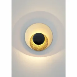 Lampes Dorées-Luminaires Holländer Applique murale Holländer LABOCCA LED Or, Noir, 2 lumières