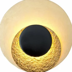 Lampes Dorées-Luminaires Holländer Applique murale Holländer LABOCCA LED Or, Noir, 2 lumières