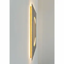 Lampes Dorées-Luminaires Holländer Applique murale Holländer BERSAGLIO LED Brun, Or, Noir, 1 lumière