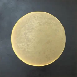 Lampes Dorées-Luminaires Holländer Applique murale Holländer BERSAGLIO LED Brun, Or, Noir, 1 lumière