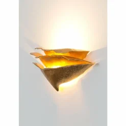 Lampes Dorées-Luminaires Holländer Applique murale Holländer MECORIZZA LED Or, 3 lumières