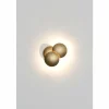 Lampes Dorées-Luminaires Holländer Applique murale Holländer BOLLADARIA PICCOLO LED Or, 2 lumières
