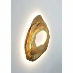 Lampes Dorées-Luminaires Holländer Applique murale Holländer CORAL LED Or, 1 lumière