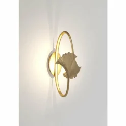 Lampes Dorées-Luminaires Holländer Applique murale Holländer GRACIOSO LED Or, 2 lumières