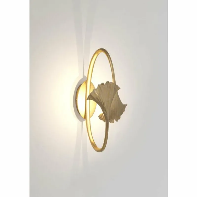 Lampes Dorées-Luminaires Holländer Applique murale Holländer GRACIOSO LED Or, 2 lumières