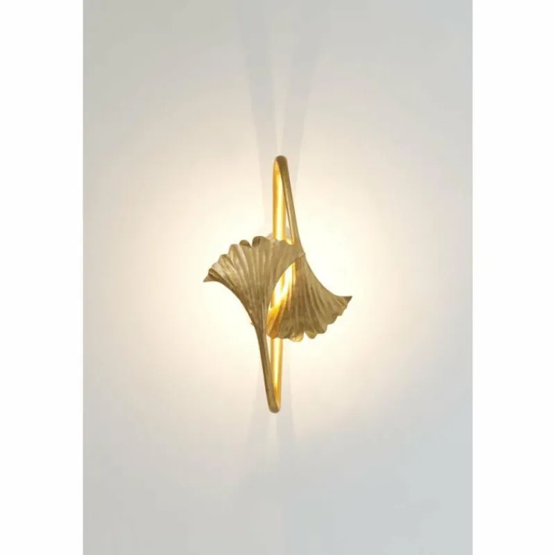 Lampes Dorées-Luminaires Holländer Applique murale Holländer GRACIOSO LED Or, 2 lumières