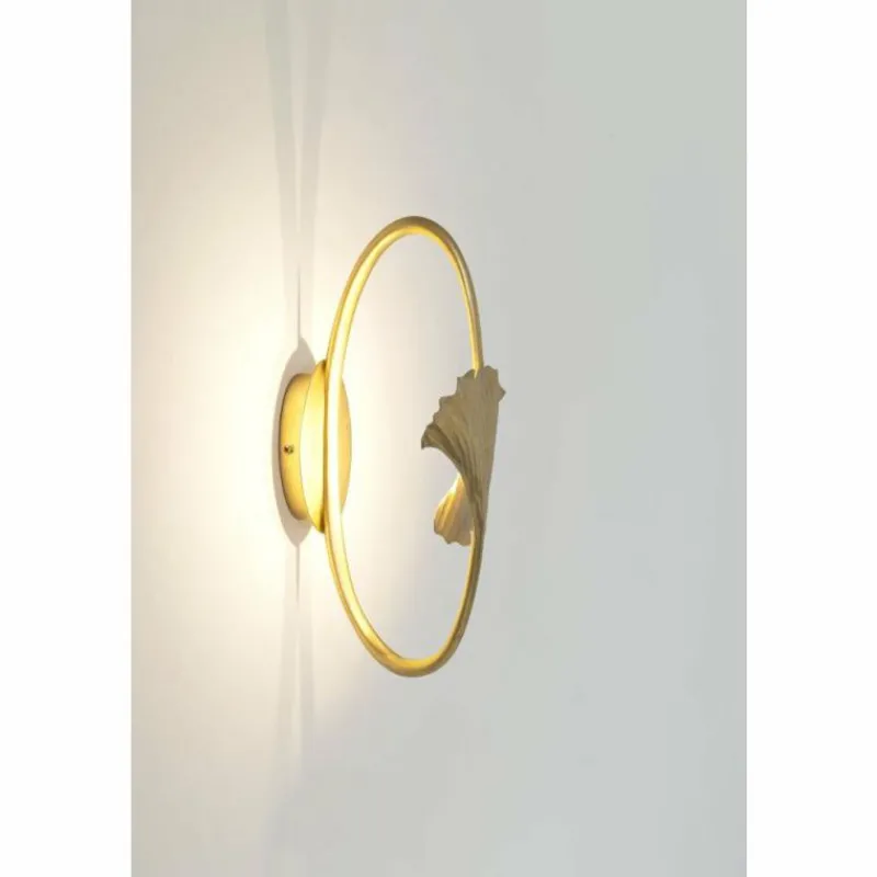 Lampes Dorées-Luminaires Holländer Applique murale Holländer GRACIOSO LED Or, 2 lumières