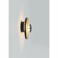 Lampes Dorées-Luminaires Holländer Applique murale Holländer ECLIPSE LED Or, Noir, 3 lumières