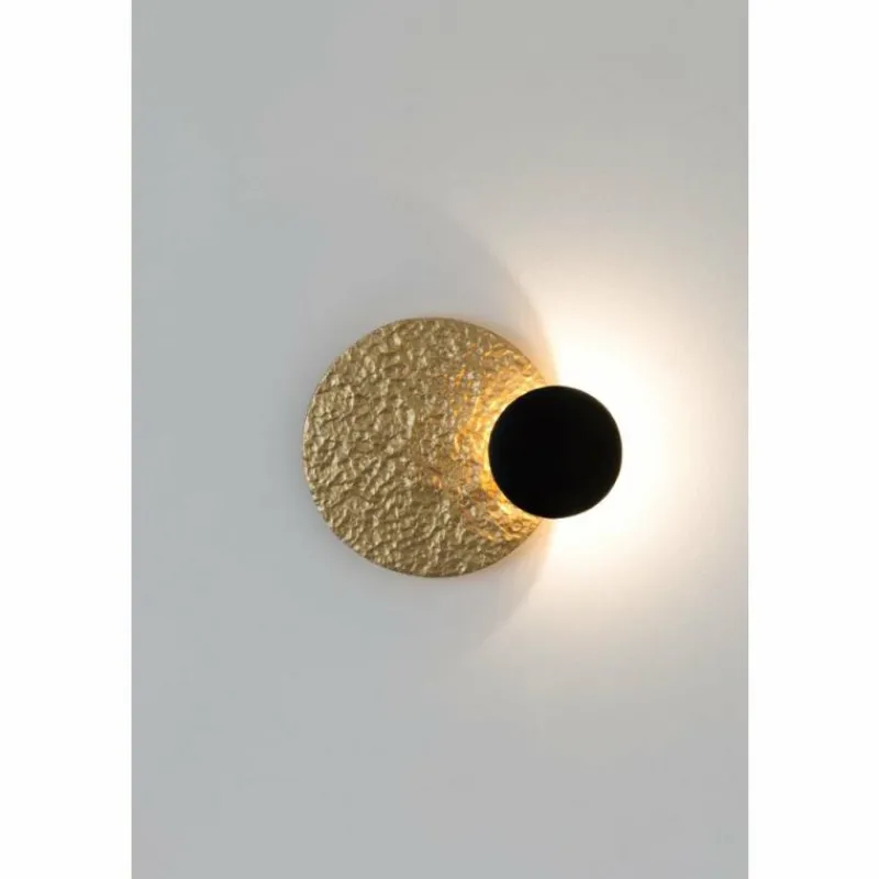 Lampes Dorées-Luminaires Holländer Applique murale Holländer INFINITY LED Or, Noir, 1 lumière
