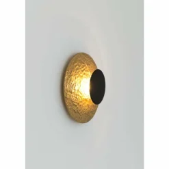 Lampes Dorées-Luminaires Holländer Applique murale Holländer INFINITY LED Or, Noir, 1 lumière