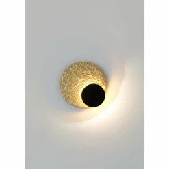 Lampes Dorées-Luminaires Holländer Applique murale Holländer METEOR LED Or, Noir, 1 lumière