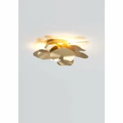 Luminaires Rustiques-Luminaires Holländer Applique murale Holländer CONTROVERSIA LED Or, 5 lumières