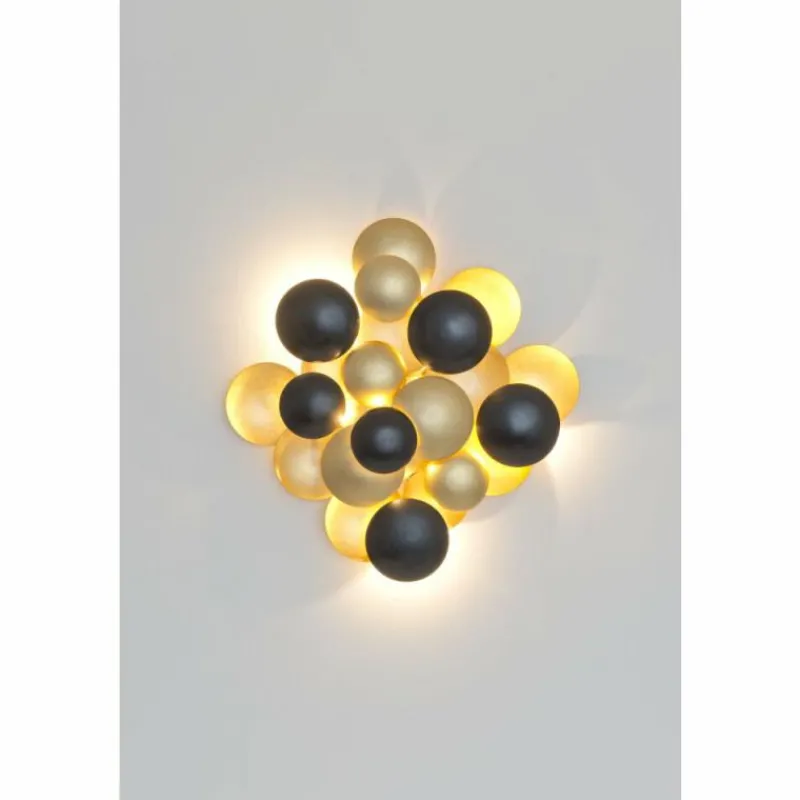 Lampes Dorées-Luminaires Holländer Applique murale Holländer BOLLADARIA GRANDE LED Brun, Or, Noir, 6 lumières