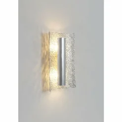Luminaires Rustiques-Luminaires Holländer Applique murale Holländer UTOPISTICO Argenté, 2 lumières
