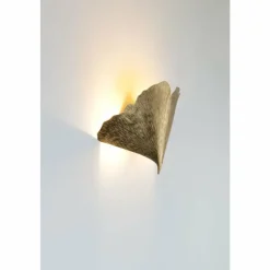 Lampes Dorées-Luminaires Holländer Applique murale Holländer GINGKO Or, 2 lumières