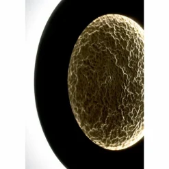 Lampes Dorées-Luminaires Holländer Applique murale Holländer LUNA LED Brun, Or, Noir, 2 lumières