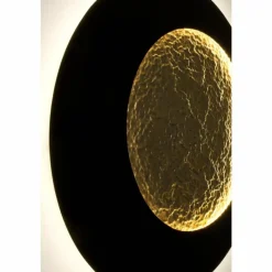 Lampes Dorées-Luminaires Holländer Applique murale Holländer PLENILUNIO LED Brun, Or, Noir, 2 lumières