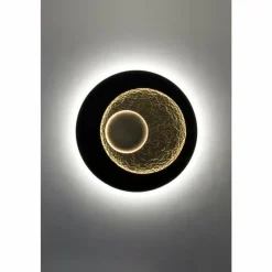 Lampes Dorées-Luminaires Holländer Applique murale Holländer URANO LED Brun, Or, Noir, 3 lumières