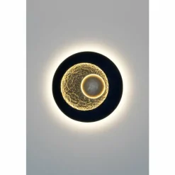 Lampes Dorées-Luminaires Holländer Applique murale Holländer URANO LED Brun, Or, Noir, 3 lumières