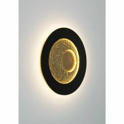 Lampes Dorées-Luminaires Holländer Applique murale Holländer URANO LED Brun, Or, Noir, 3 lumières