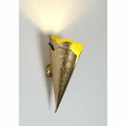 Lampes Dorées-Luminaires Holländer Applique murale Holländer GINGKO Or, 1 lumière