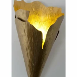 Lampes Dorées-Luminaires Holländer Applique murale Holländer GINGKO Or, 1 lumière