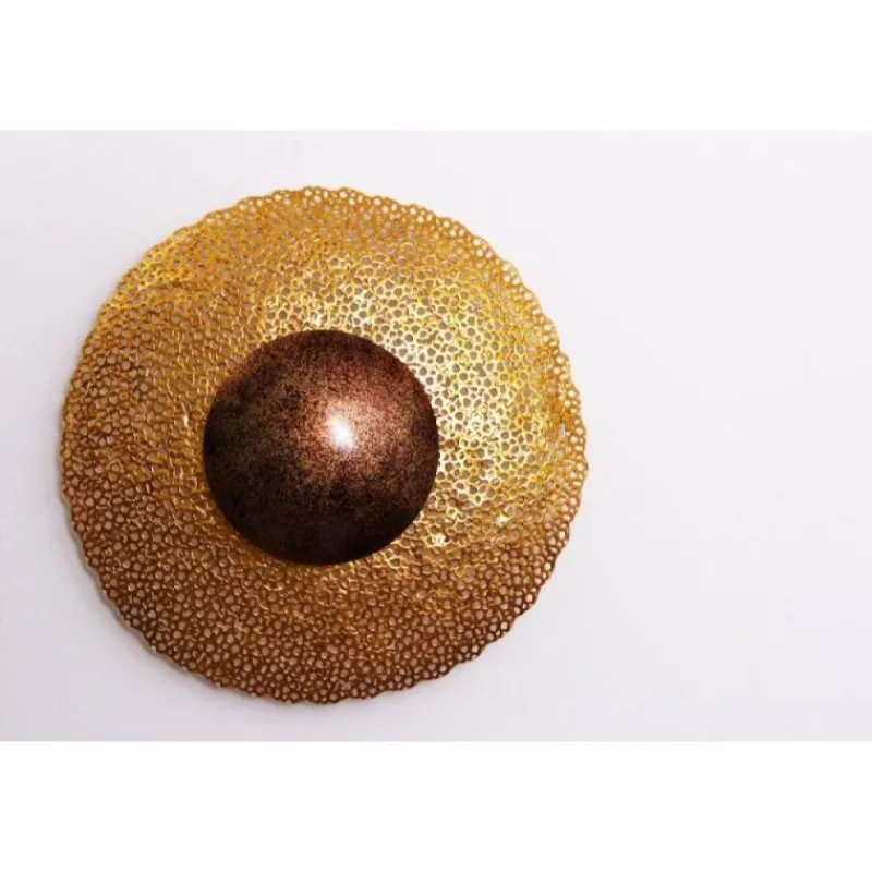 Luminaires Orientaux-Luminaires Holländer Applique murale Holländer UTOPISTICO Brun, Or, Laiton, 2 lumières