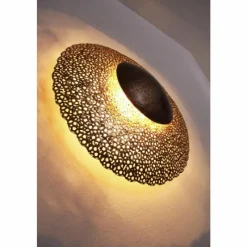 Luminaires Orientaux-Luminaires Holländer Applique murale Holländer UTOPISTICO Brun, Or, Laiton, 2 lumières