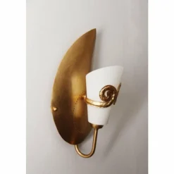 Luminaires Holländer Applique murale Holländer DOPPIONE Or, Laiton, 1 lumière