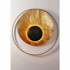 Lampes Dorées-Luminaires Holländer Applique murale Holländer SATELLITE Brun doré, 3 lumières