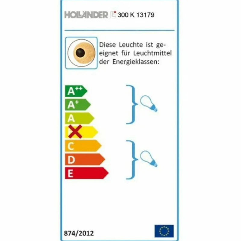 Lampes Dorées-Luminaires Holländer Applique murale Holländer SATELLITE Brun doré, 3 lumières