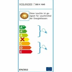 Luminaires Orientaux-Luminaires Holländer Applique murale Holländer UTOPISTICO Or, Laiton, 3 lumières