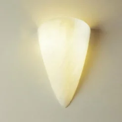 Luminaires Holländer Applique murale Holländer KYRA Albâtre, 1 lumière