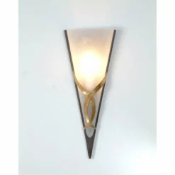 Luminaires Holländer Applique murale Holländer GIGLIO DUE Brun doré, 1 lumière