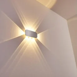 hofstein Applique murale Homad LED Aluminium, 1 lumière