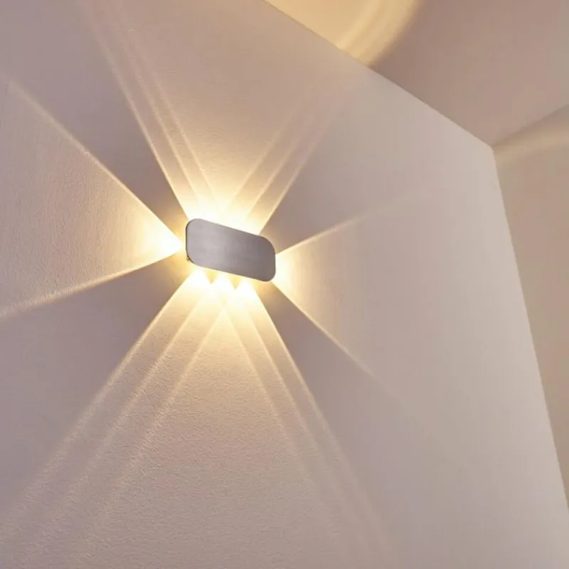 hofstein Applique murale Homad LED Aluminium, 1 lumière