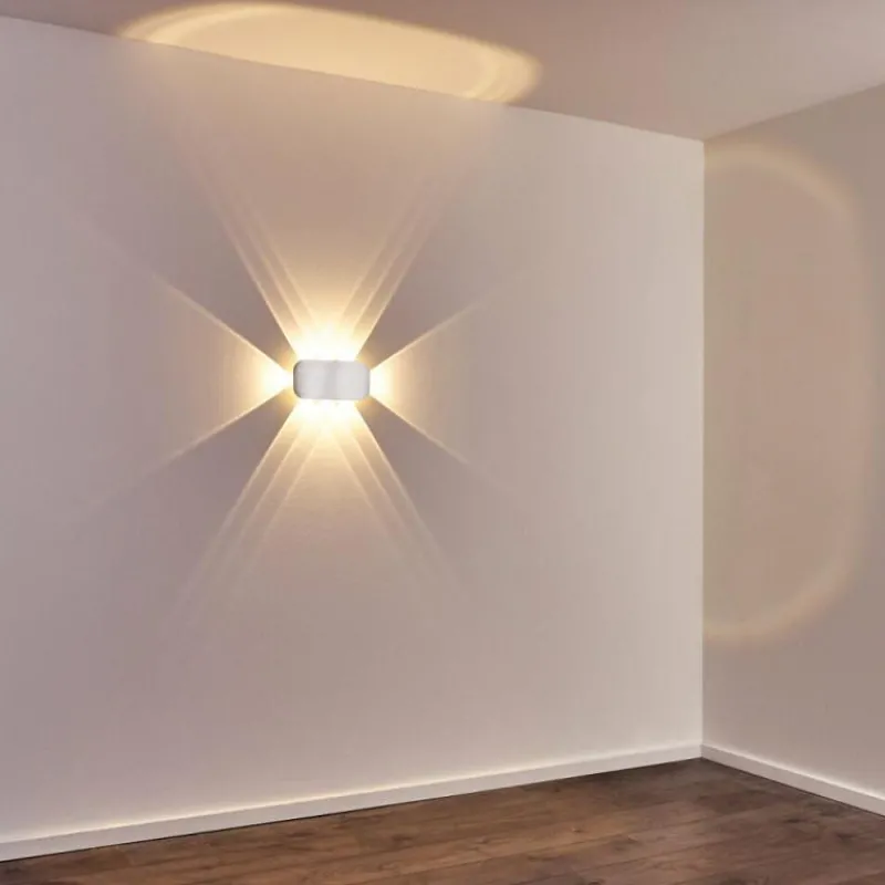 hofstein Applique murale Homad LED Aluminium, 1 lumière