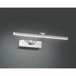 Luminaires Fischer & Honsel Applique murale Honsel Baabe LED Chrome, 1 lumière* Éclairage Led
