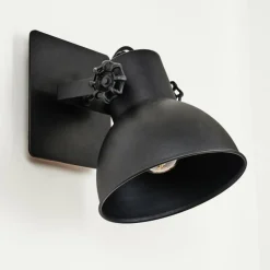 Lampes Industrielles-hofstein Applique murale Hora Noir, 1 lumière