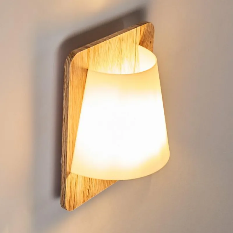 Luminaires Scandinaves-hofstein Applique murale Huddinge Bois clair, 1 lumière