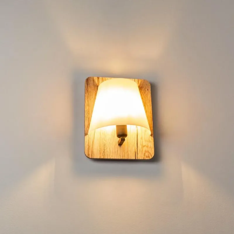 Luminaires Scandinaves-hofstein Applique murale Huddinge Bois clair, 1 lumière