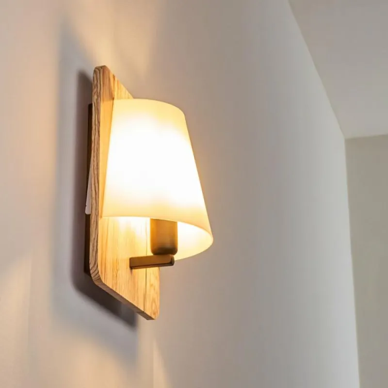 Luminaires Scandinaves-hofstein Applique murale Huddinge Bois clair, 1 lumière