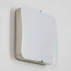 hofstein Applique murale Hutton LED Nickel mat, 1 lumière