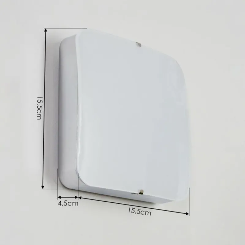 hofstein Applique murale Hutton LED Nickel mat, 1 lumière