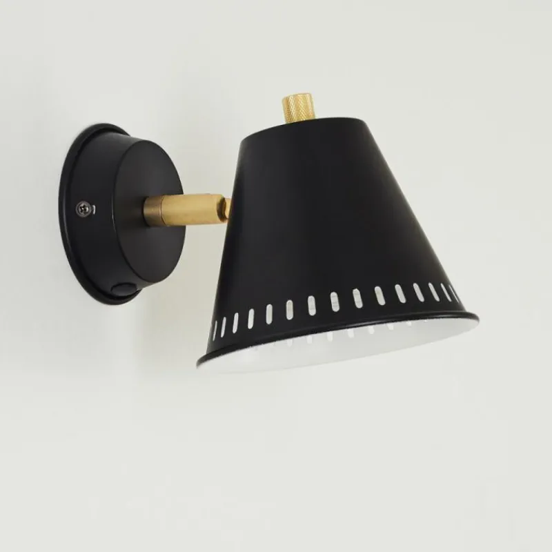 hofstein Applique murale Iasoa Laiton, Noir, 1 lumière