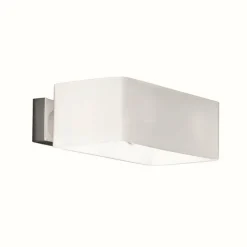 Luminaires Ideallux Applique murale Ideal Lux BOX Blanc, 2 lumières