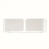 Luminaires Ideallux Applique murale Ideal Lux CLIP Blanc, 2 lumières